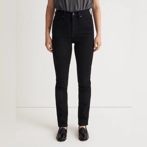 Madewell Stovepipe Black Jeans size 29